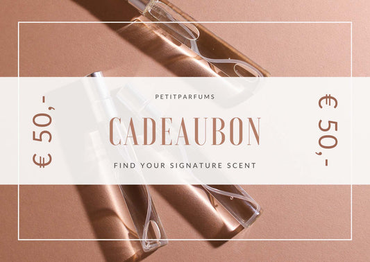 PetitParfums Cadeaubon €50,-